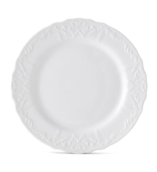 Simply Anna White Dinner Plate