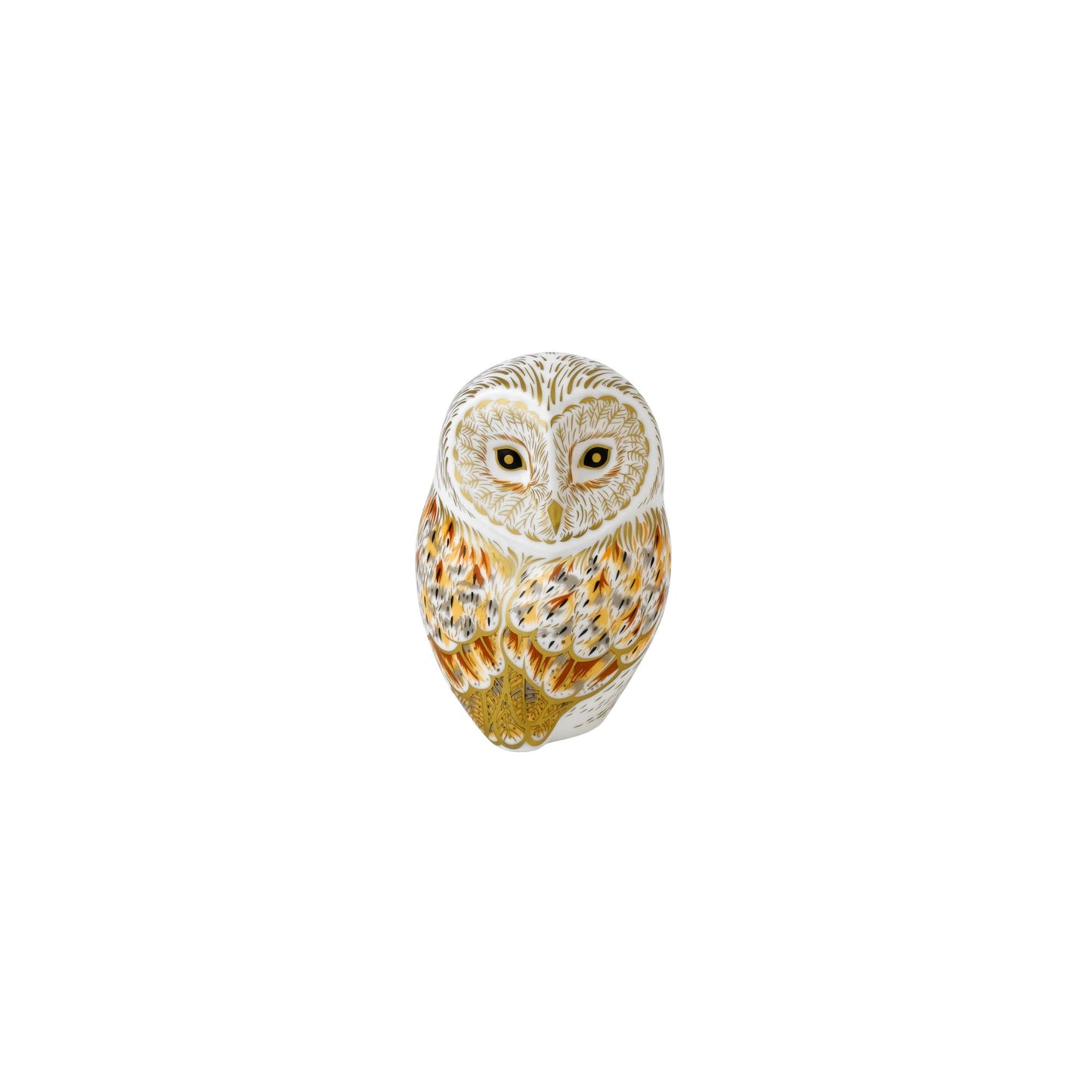 Winter Owl Figurine/Paperweight