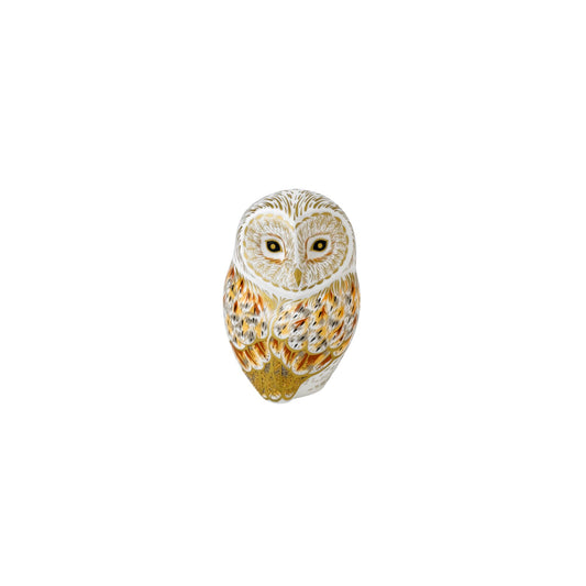 Winter Owl Figurine/Paperweight