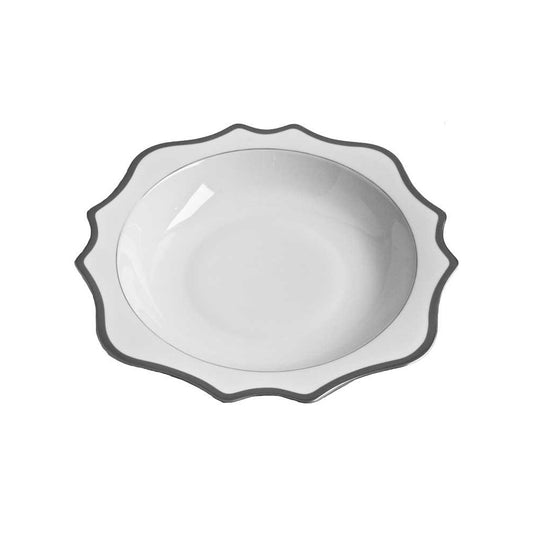 Antique Platinum Serving Bowl