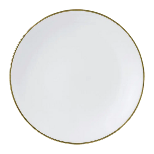ACCENTUATE GOLD COUPE DINNER PLATE