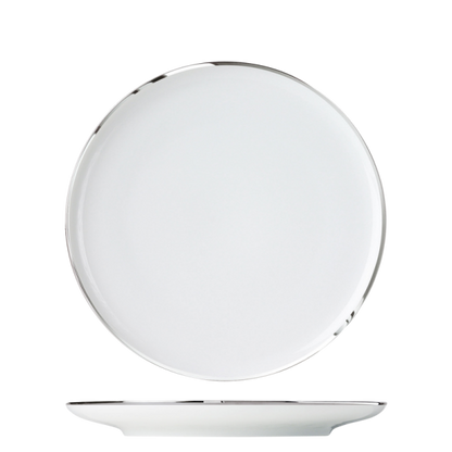Treasure Platinum Dinner Plate, Coupe