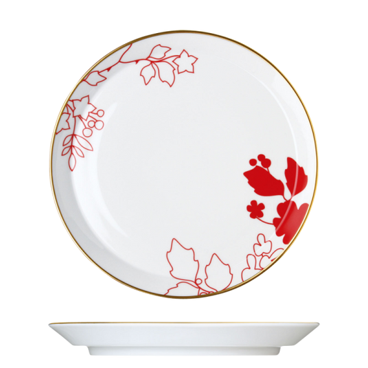 Emperor's Garden Salad (Breakfast) Plate, Conical