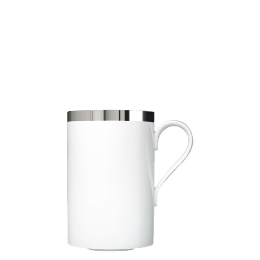 Treasure Platinum Tea Mug, Cylindrical