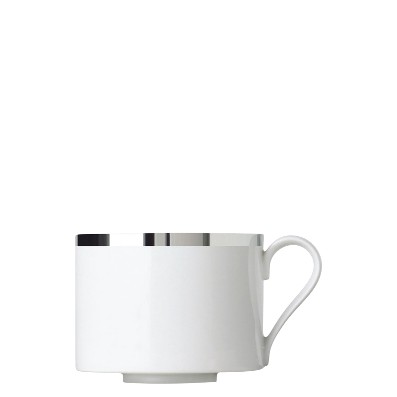 Treasure Platinum Coffee Cup, Cylindrical