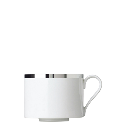 Treasure Platinum Coffee Cup, Cylindrical