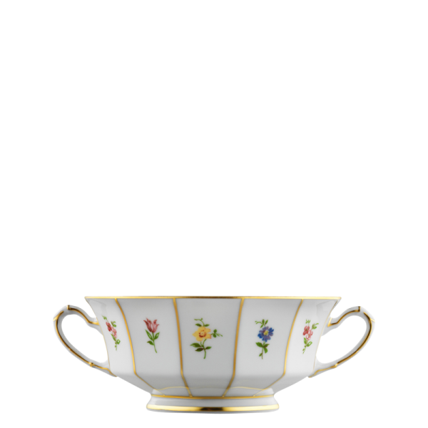 Mille Fleurs Soup Bowl & Saucer