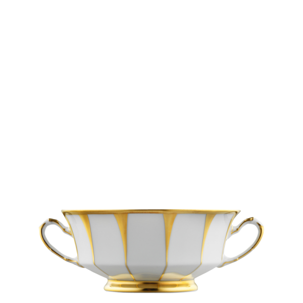 Athena Cream Soup Bowl & Saucer