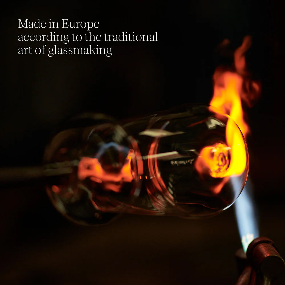 Made in Europe according to the traditional art of glassmaking