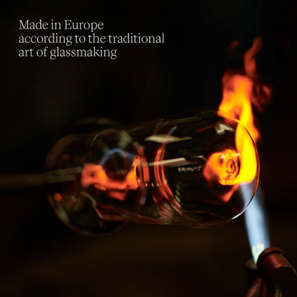 Made in Europe according to the traditional art of glassmaking