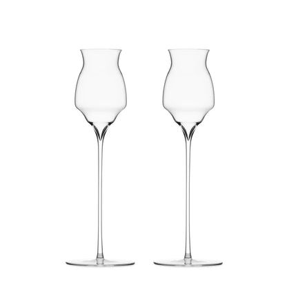 Josephine No. 10 hand blown glasses with long stem for spirits 