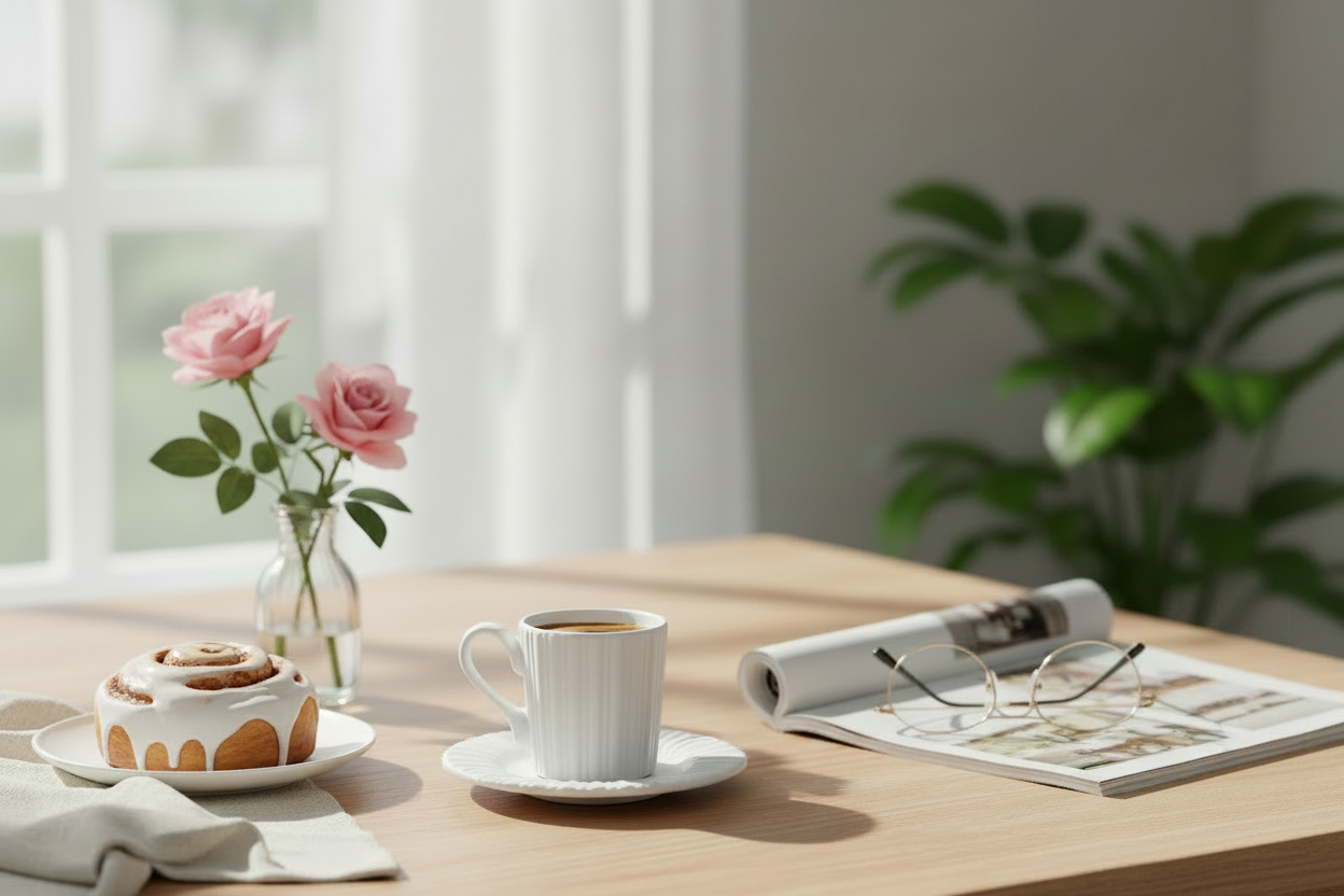 Lucilla - Espresso Cup & Saucer