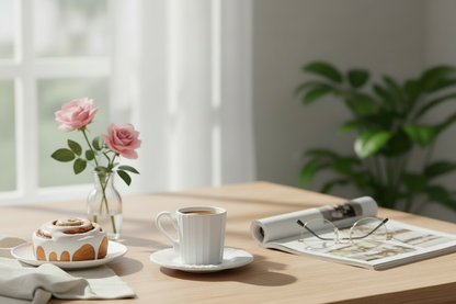 Lucilla - Espresso Cup & Saucer