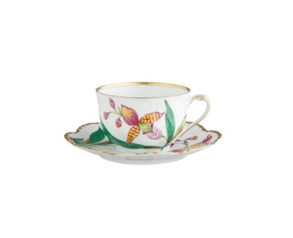 Histories D'Orchidees Tea Cup & Saucer