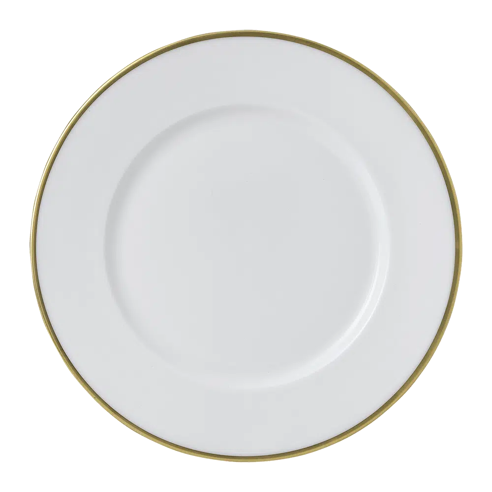 ACCENTUATE GOLD COUPE CHARGER PLATE 13"