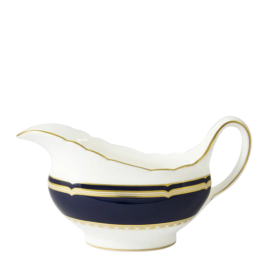 ASHBOURNE SAUCE BOAT & STAND