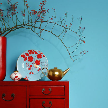 Emperor's Garden Salad (Breakfast) Plate, Cylindrical