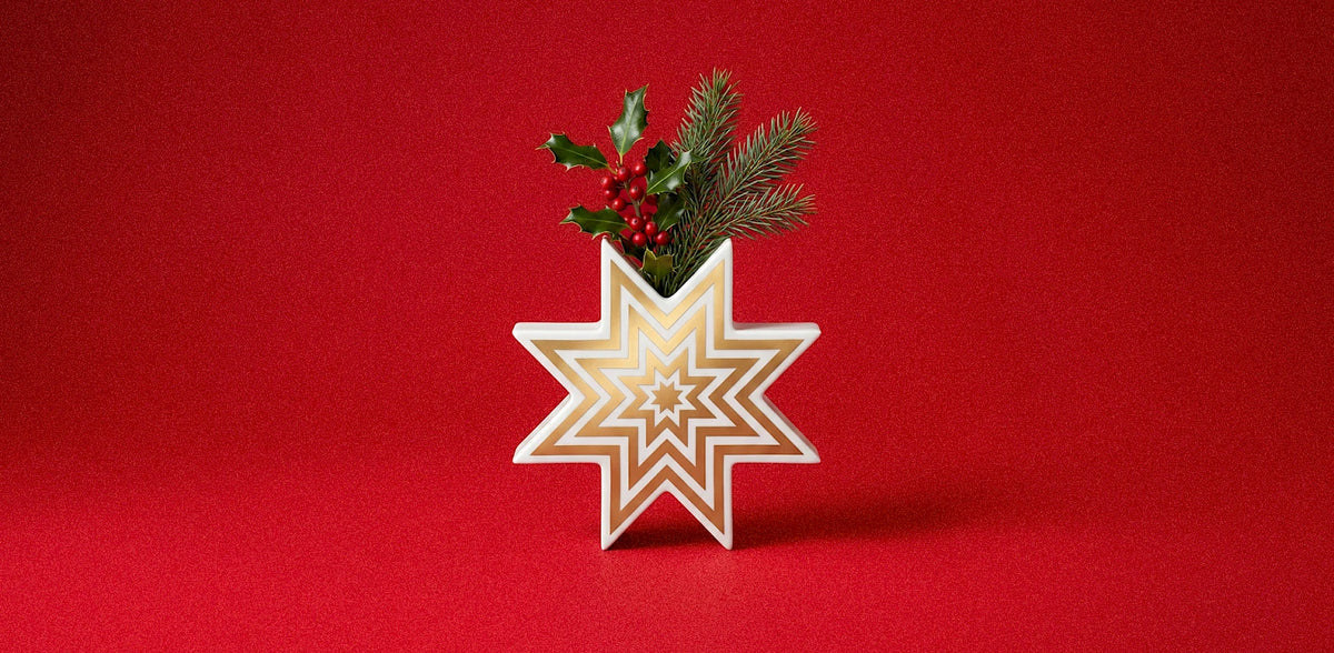 Star Vase - Gold Pop