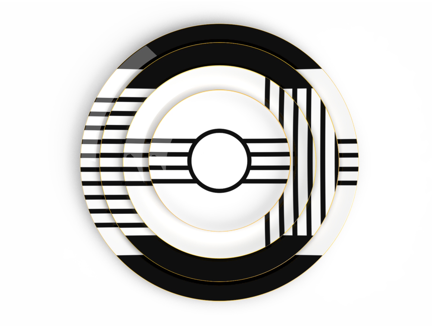 Teatro Black Platter, Round