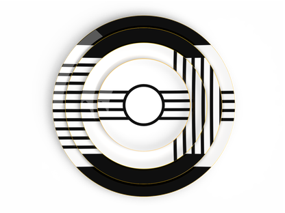 Teatro Black Platter, Round