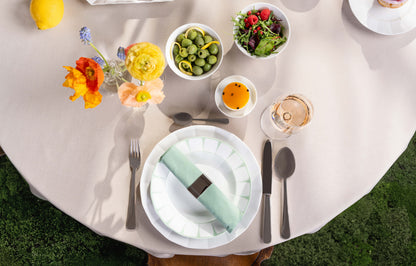 Grecque, Mint Green - Salad (Breakfast) Plate